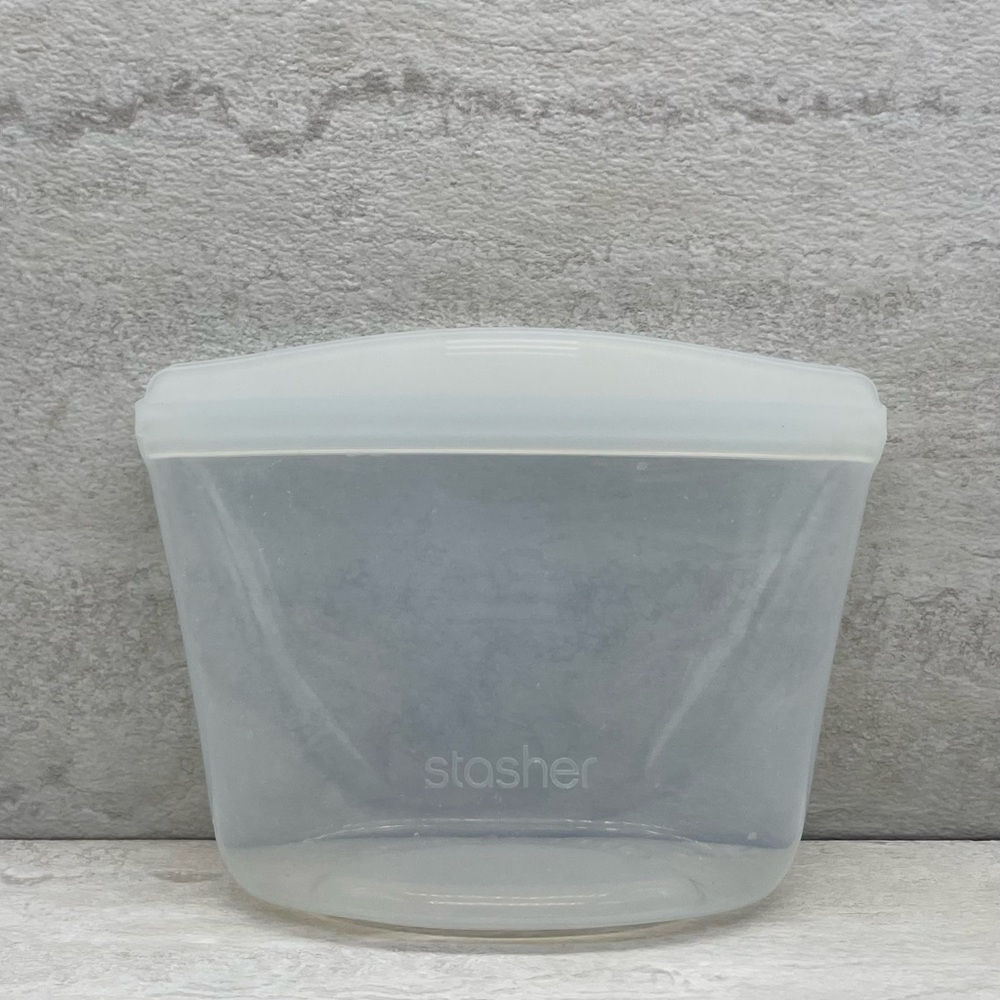 🎉 $5 Stasher Reusable Zip Storage Bag ~ Snack Size